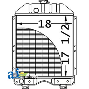 KU20180    Radiator---Replaces 15482-72060 